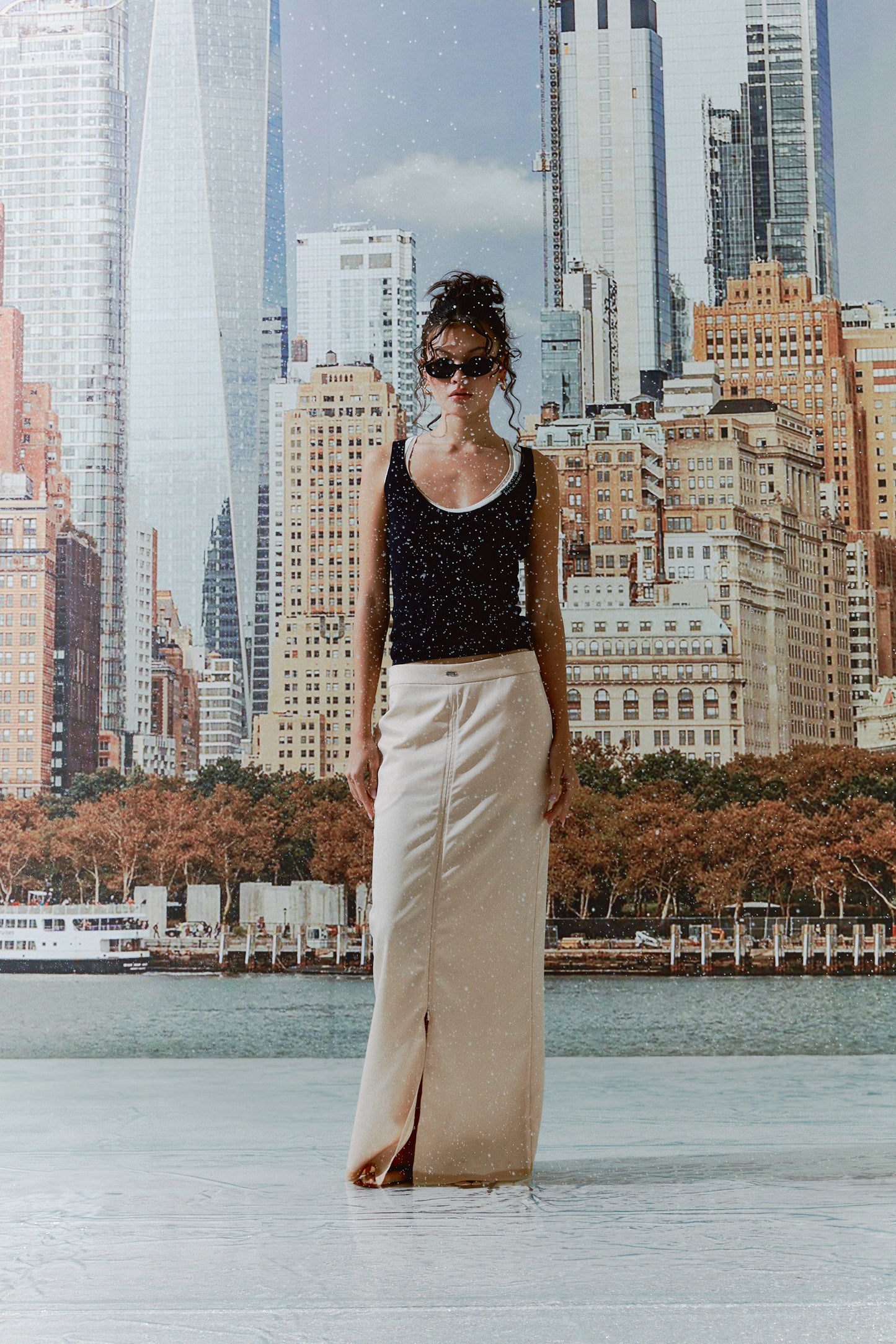 Piccoro - Almost Modest Maxi Skirt (zip skirt)