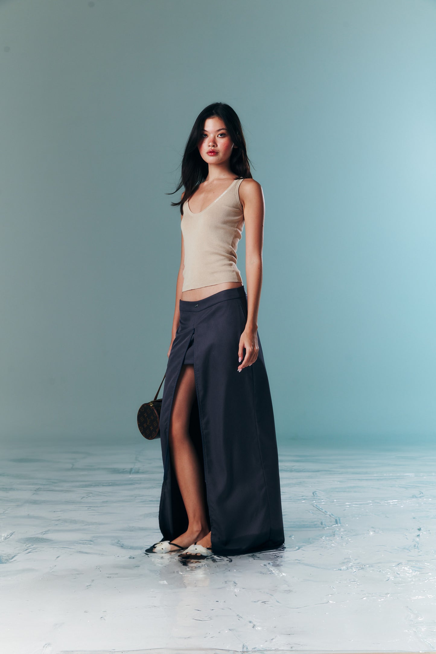 Piccoro - Almost Modest Maxi Skirt (zip skirt)