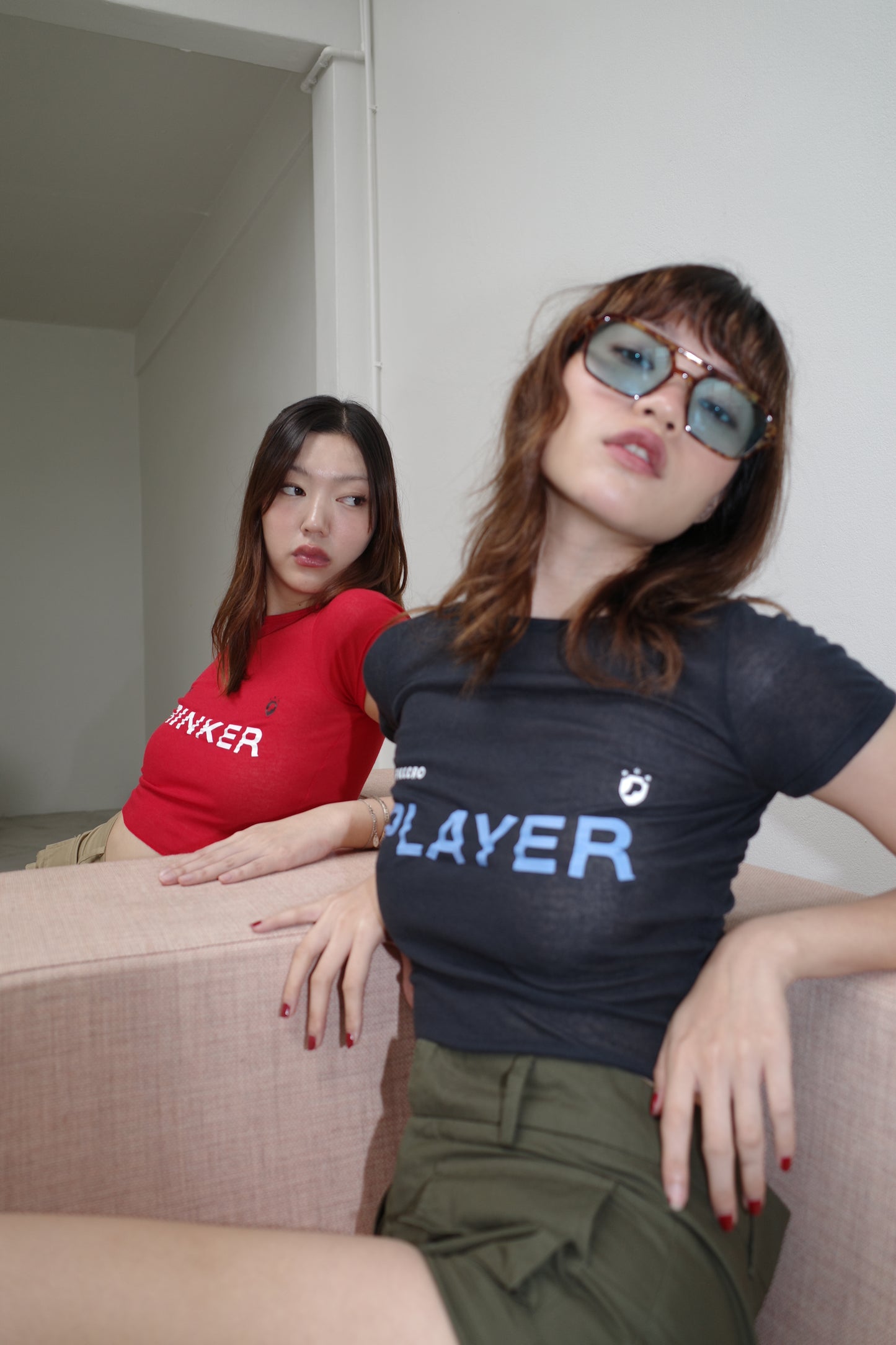 Team PICCORO Baby Tee (drinker & player)