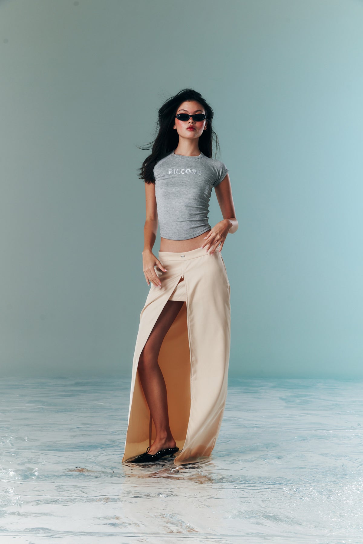 Piccoro - Almost Modest Maxi Skirt (zip skirt)