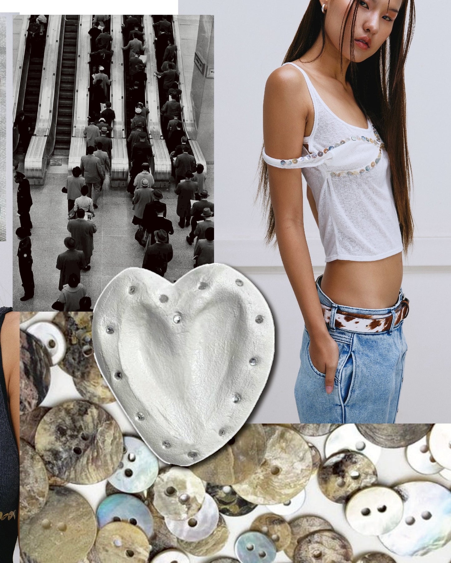 Piccoro - Shell Button Cami