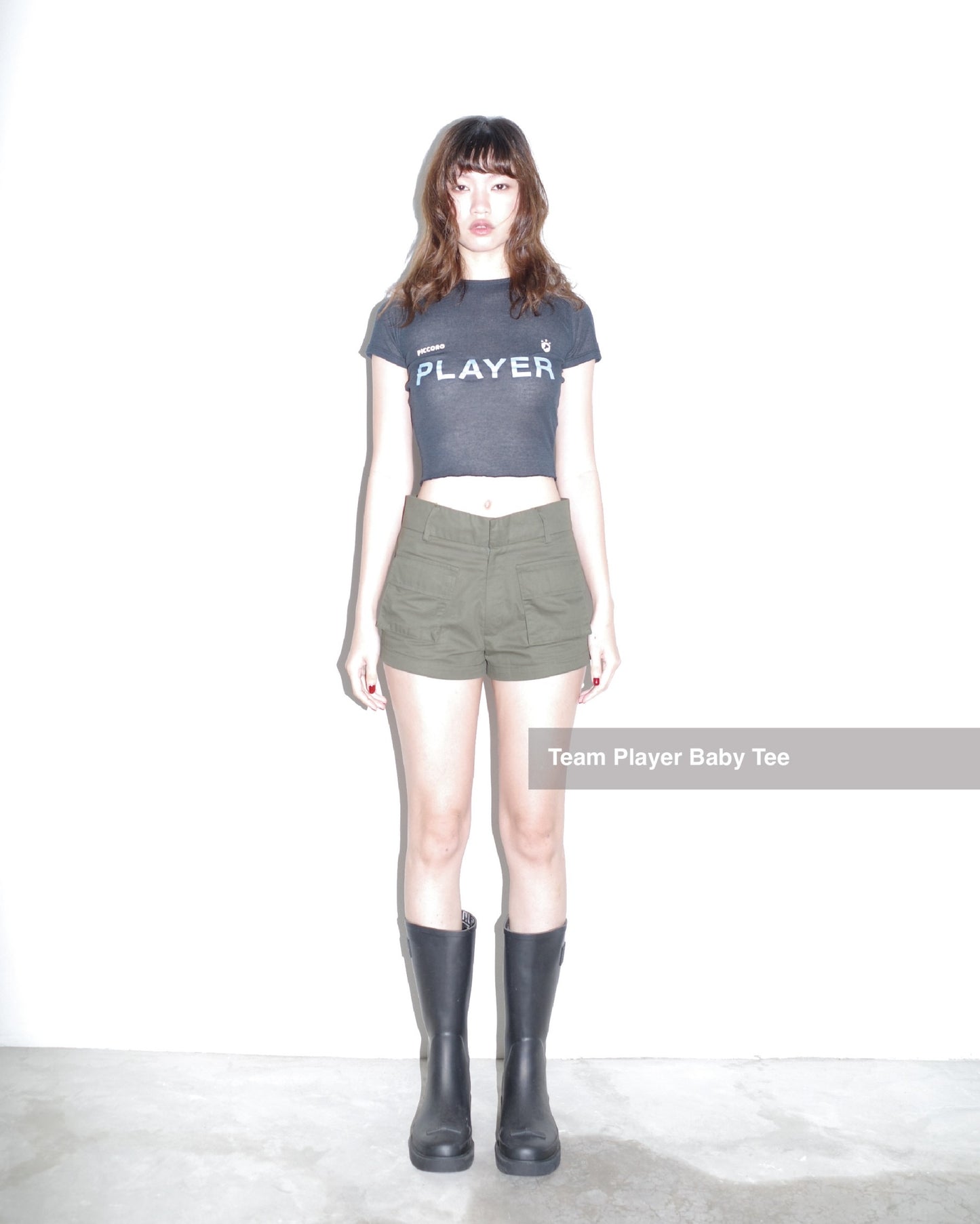 Team PICCORO Baby Tee (drinker & player)