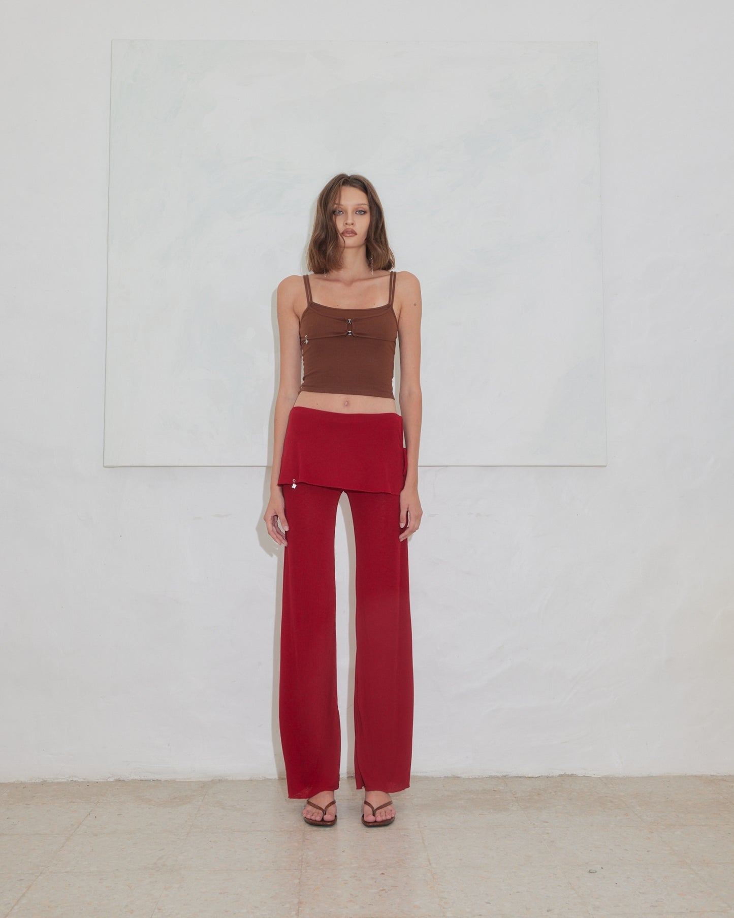 NFE x PICCORO - Ribbed bralette top