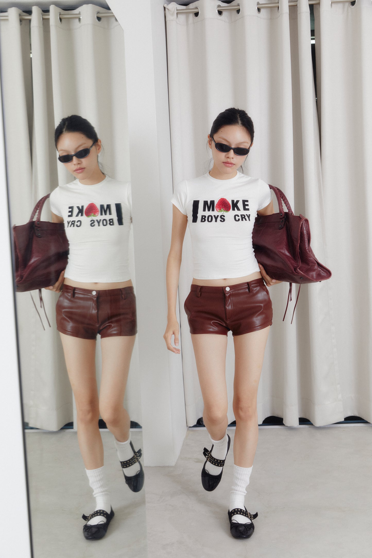 Piccoro - Hot Leather Shorts