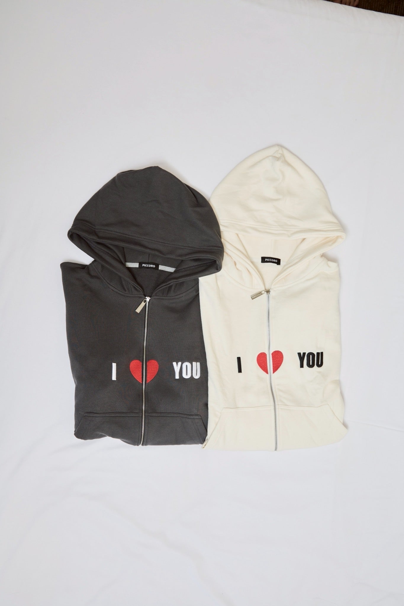 Piccoro - I <3 YOU Zipped Hoodie