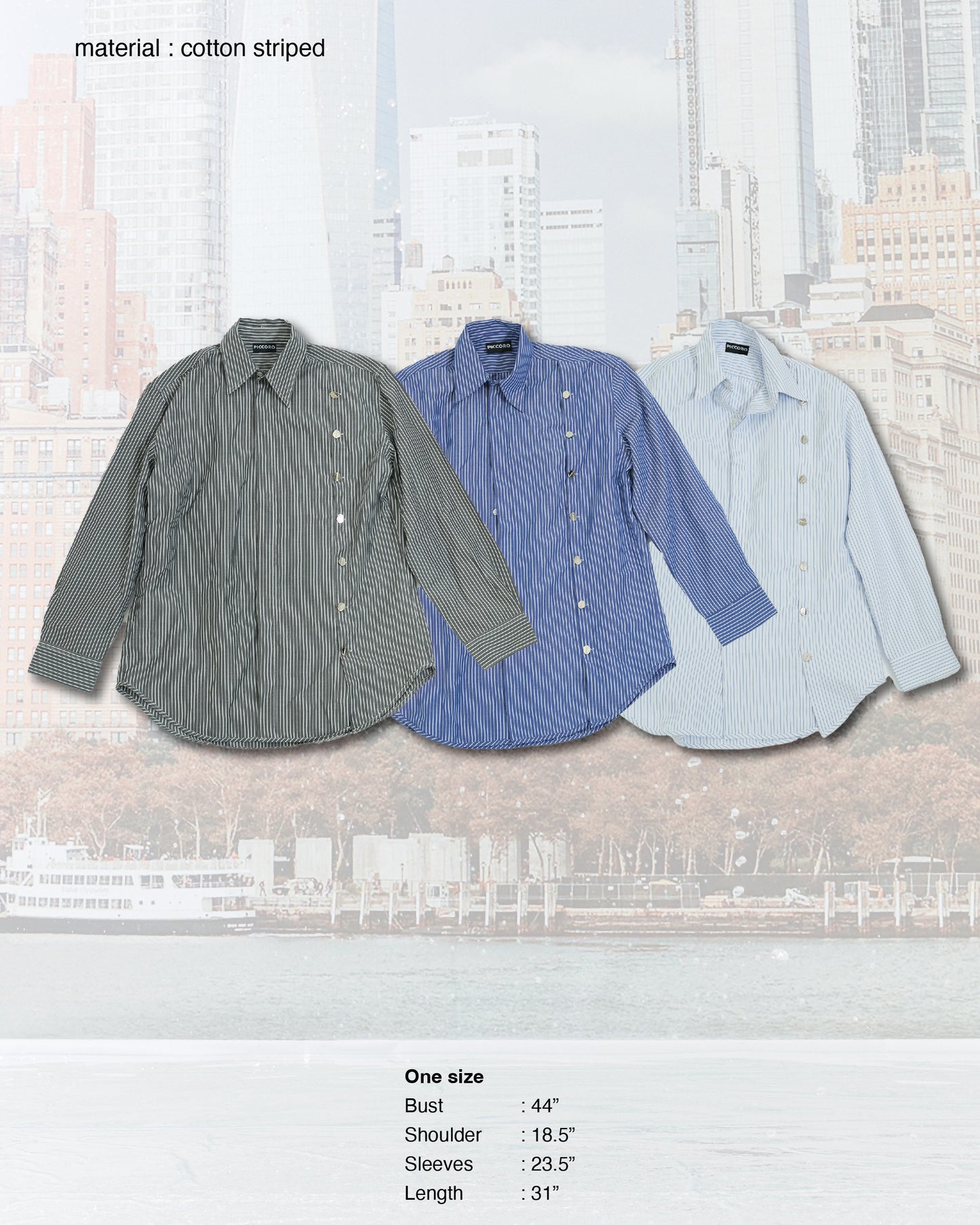 Piccoro - On-Duty Oversized Shirt