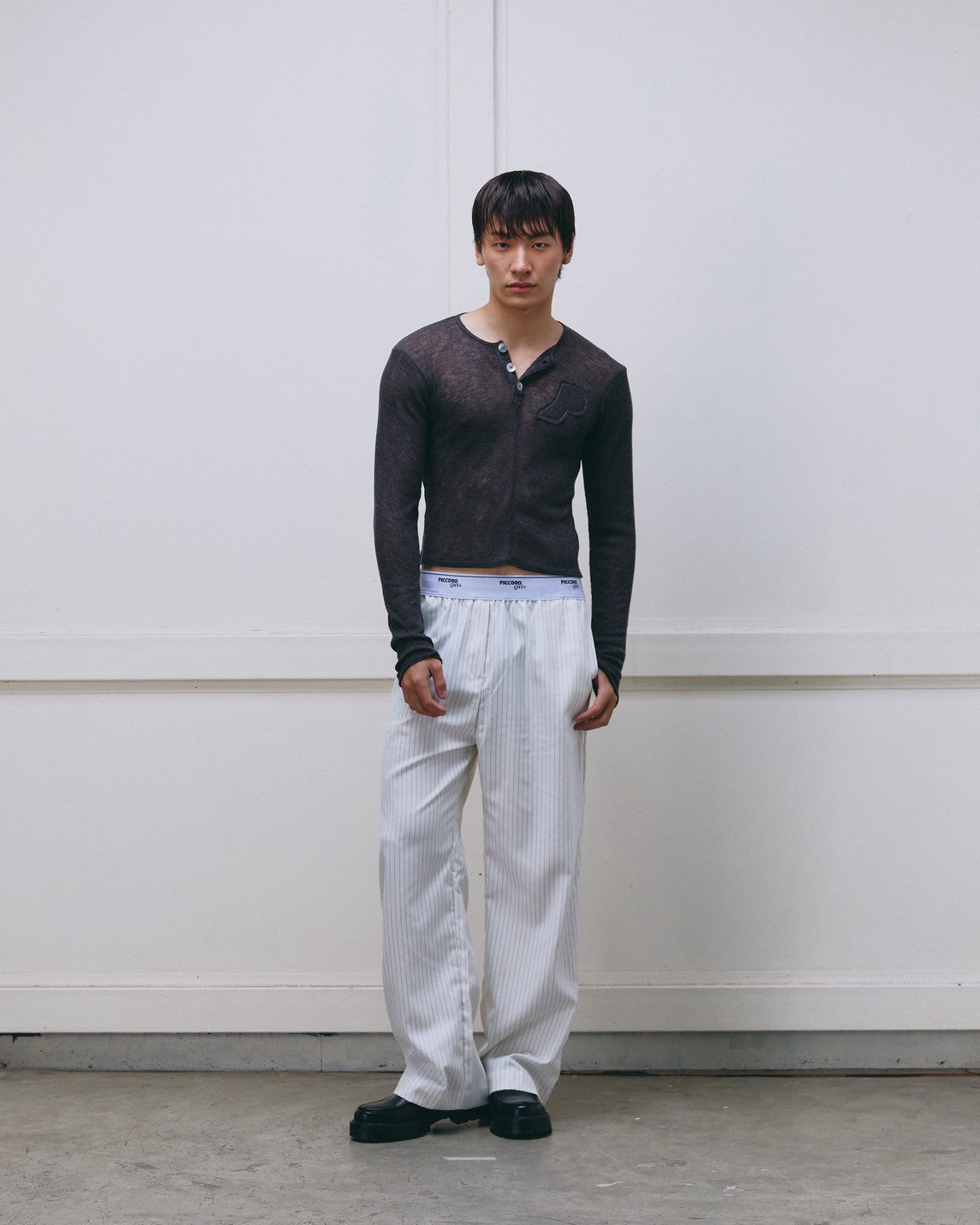 Piccoro - Knit Polo Long Sleeve