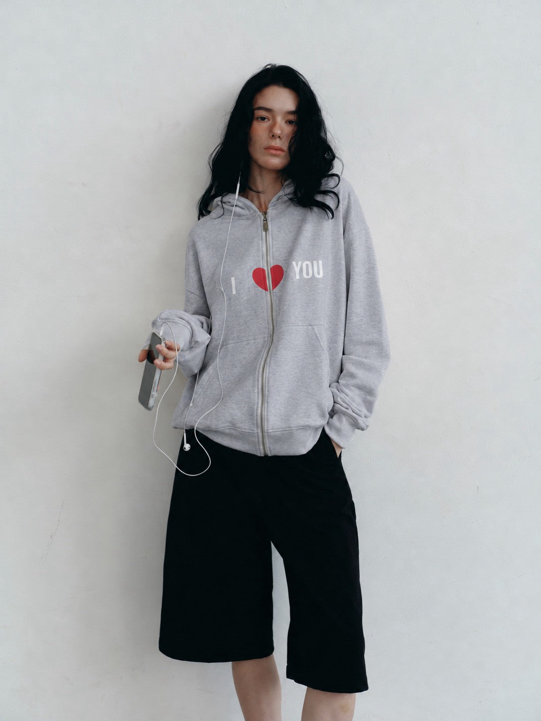 Piccoro - I <3 YOU Zipped Hoodie