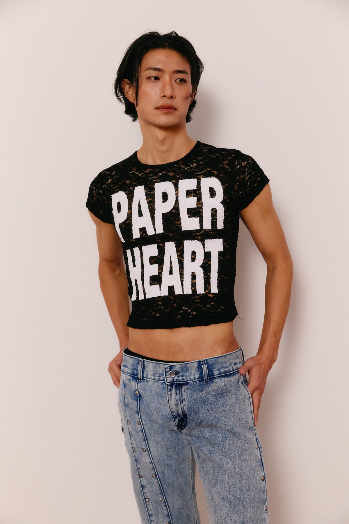 Piccoro - All-over Studded Jeans