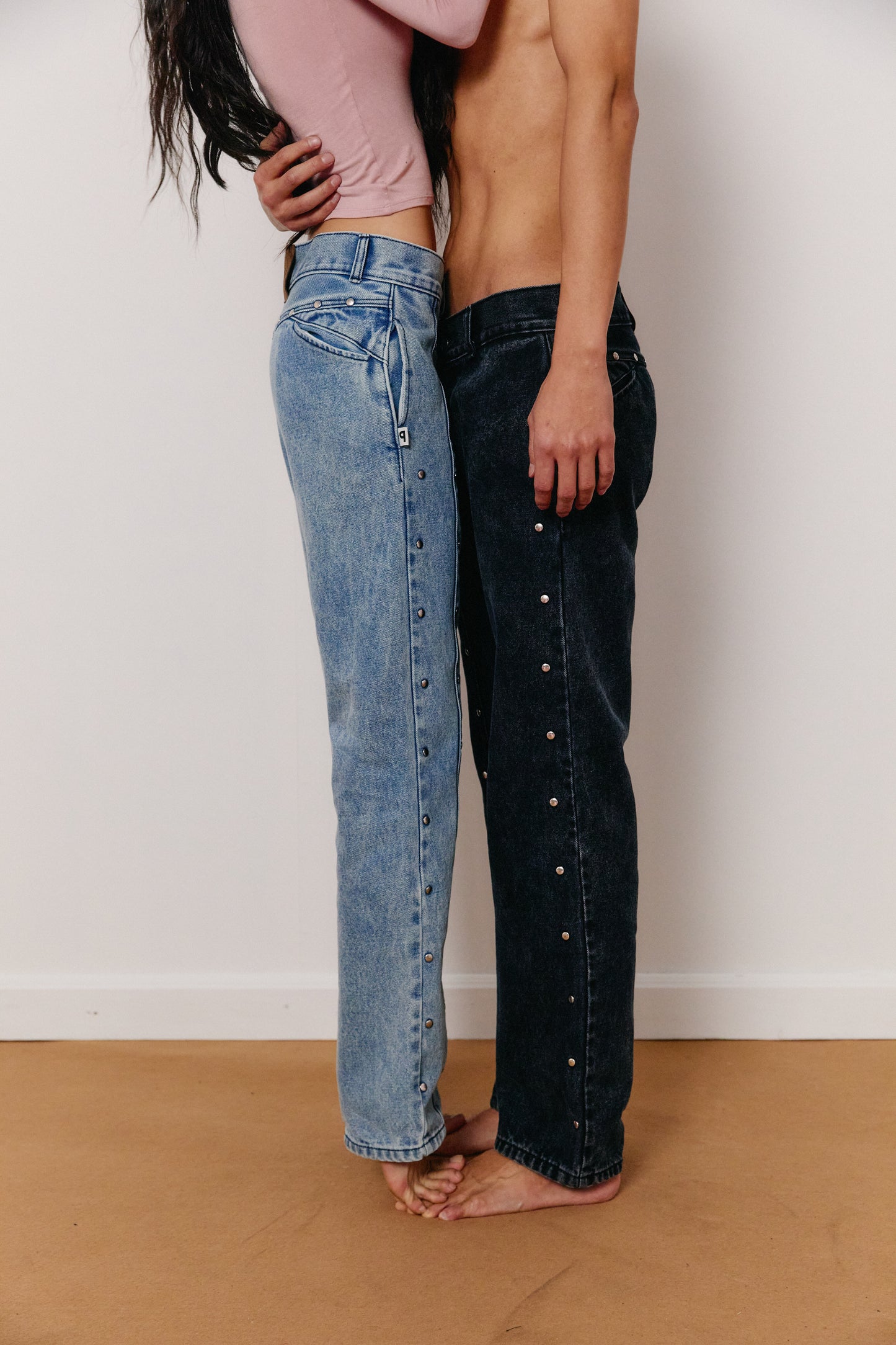 Piccoro - All-over Studded Jeans