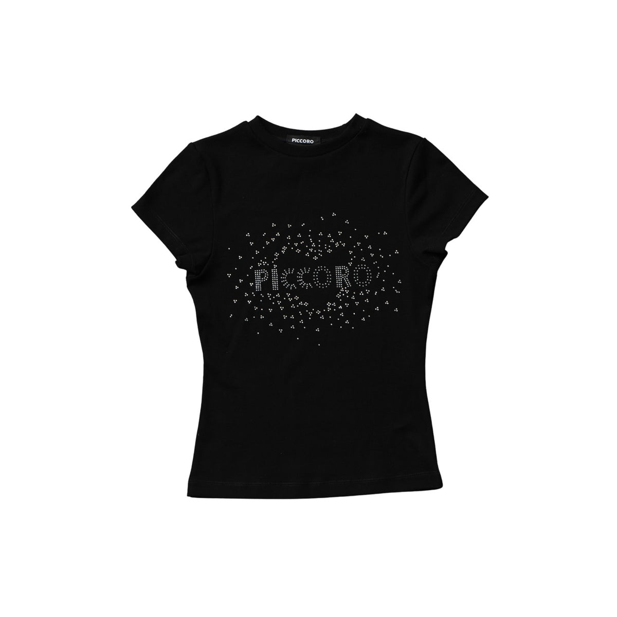 Piccoro - Glittery Heart Skinny Tee