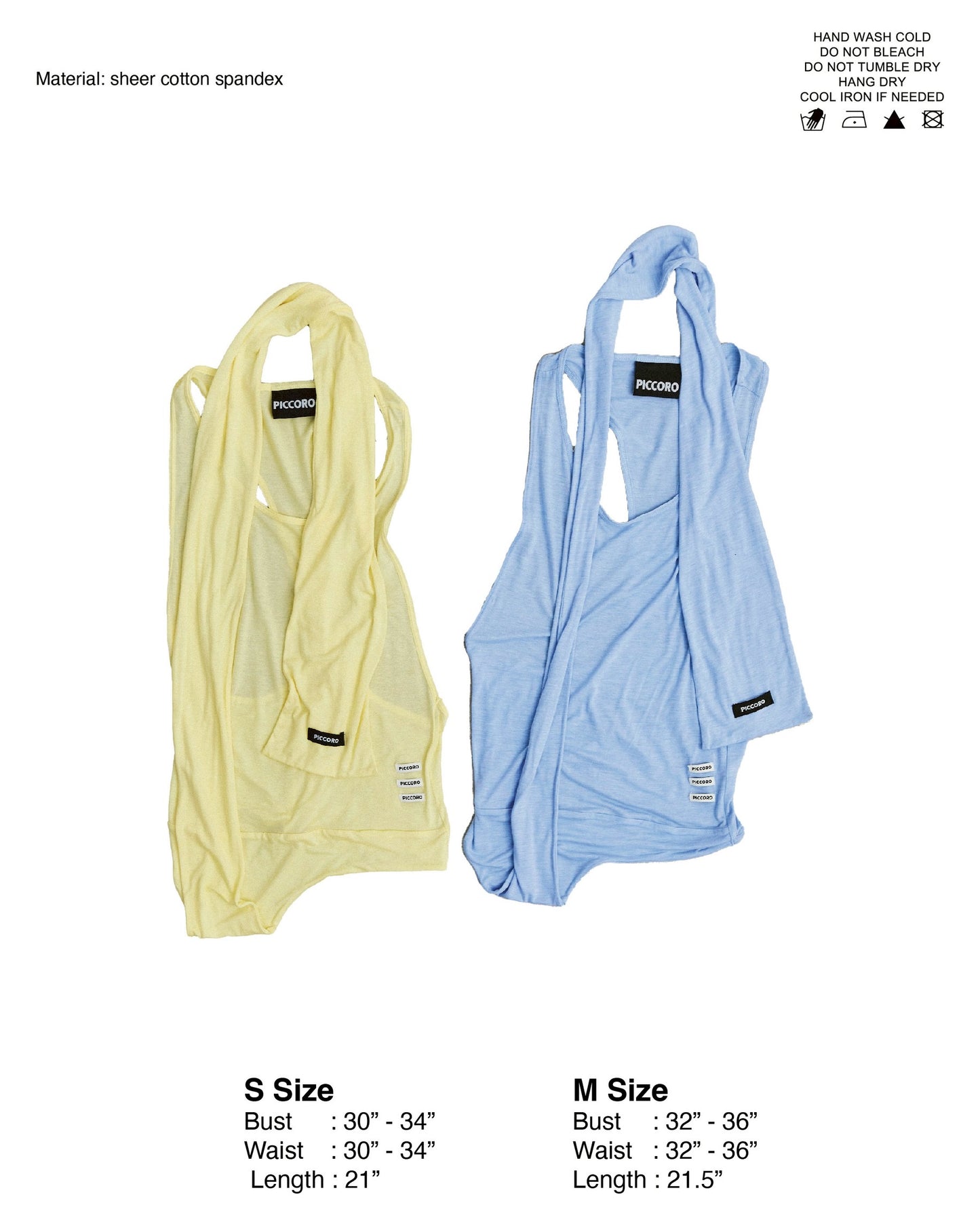 Piccoro - Scarf Halter Top