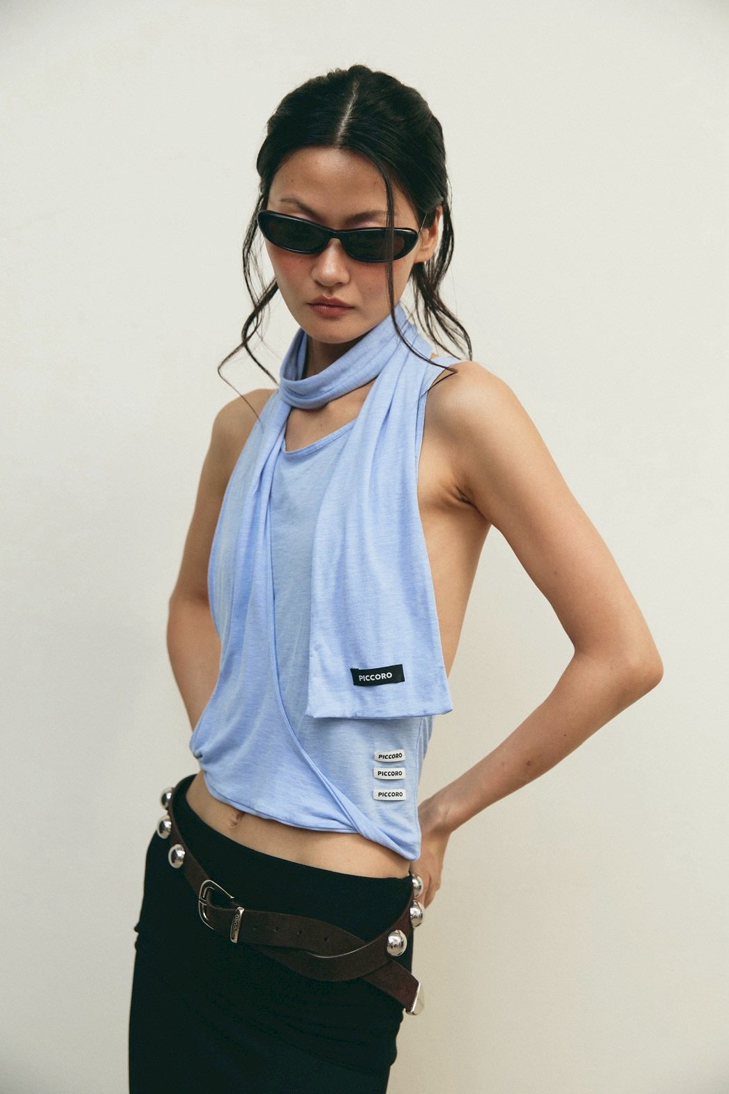 Piccoro - Scarf Halter Top
