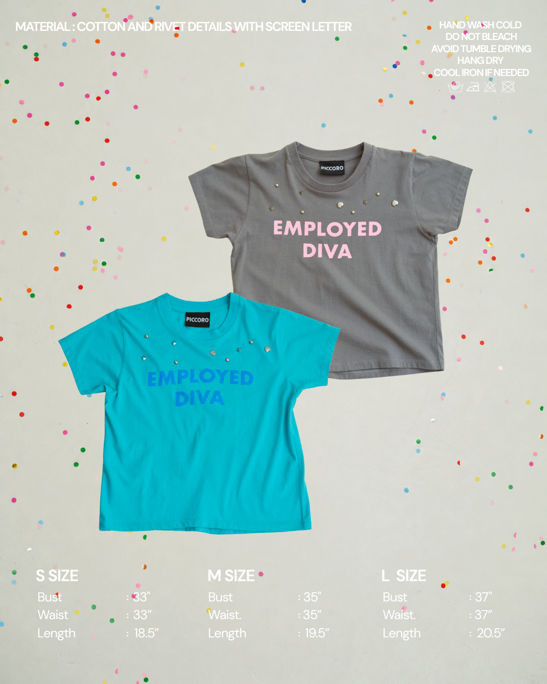 Piccoro - Employed Diva Tee