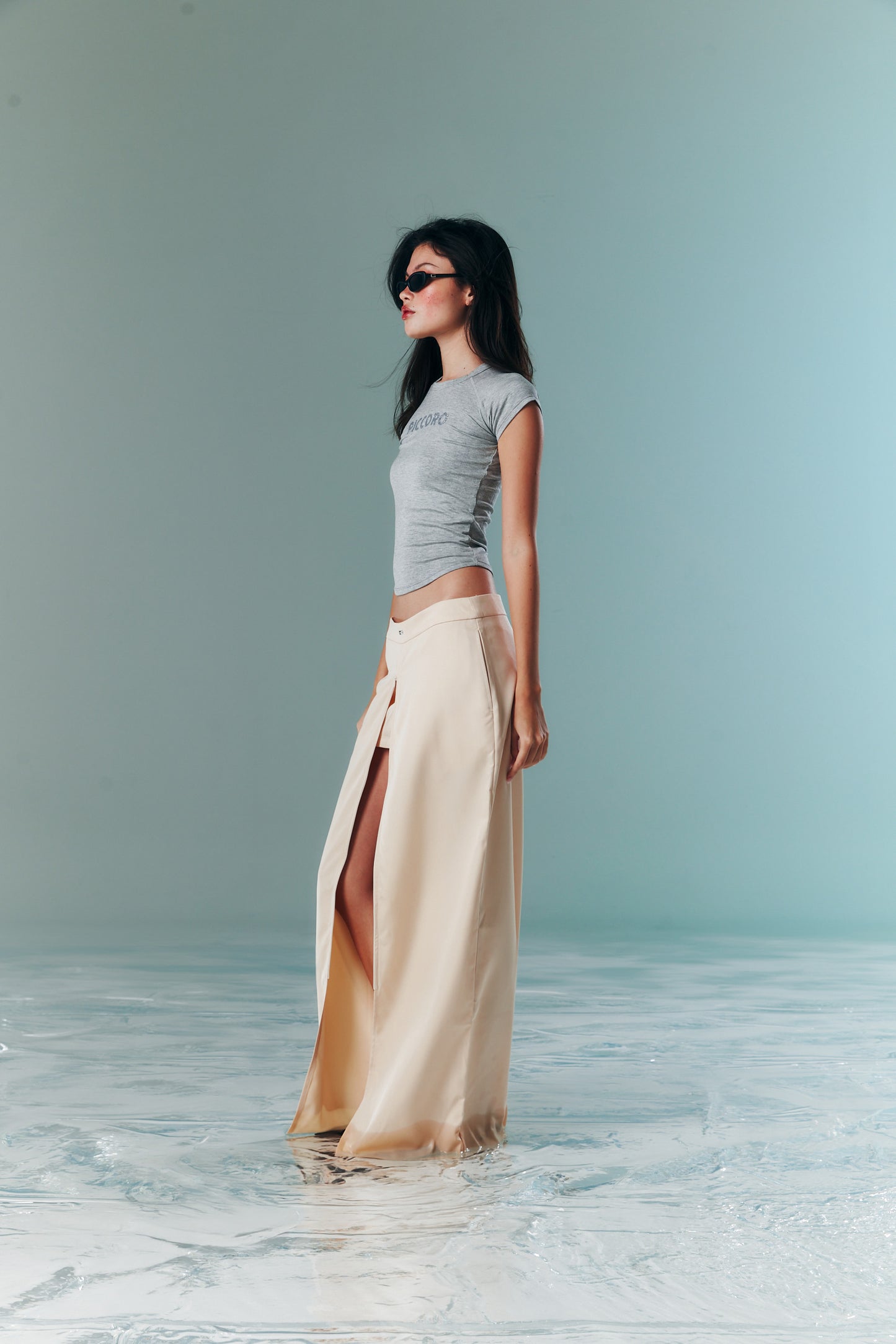 Piccoro - Almost Modest Maxi Skirt (zip skirt)