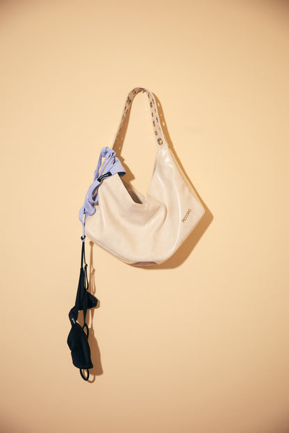 Piccoro - Eyelet Leather Tote Bag