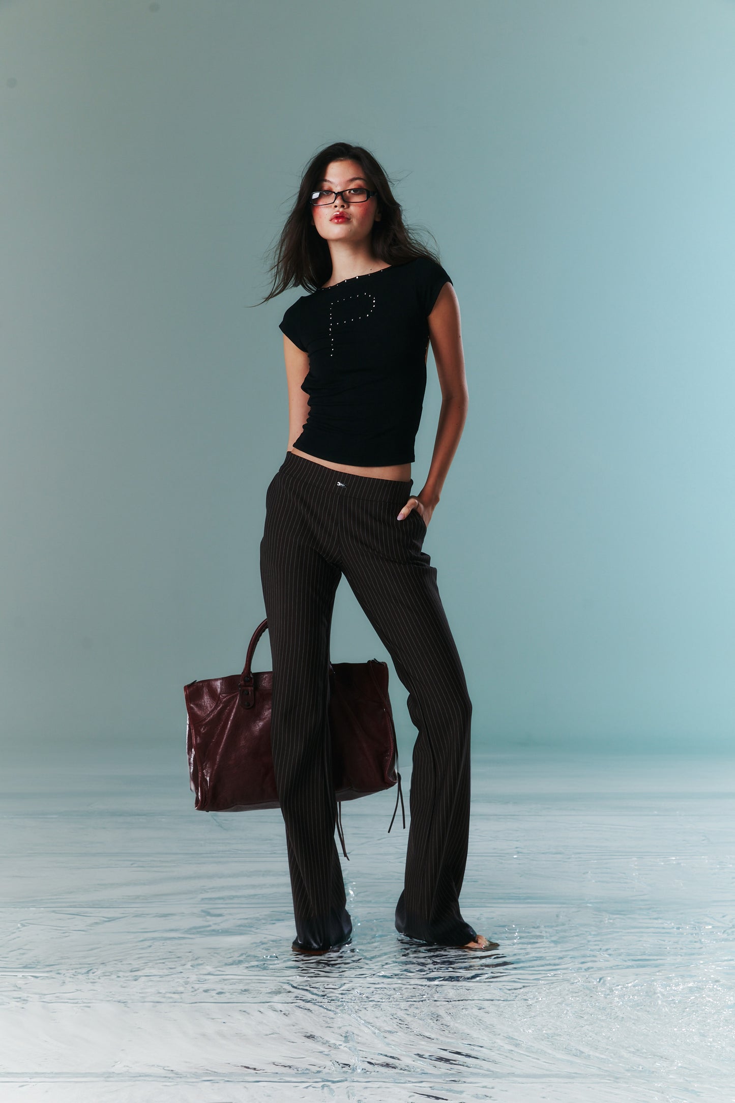 Piccoro - 90s Pinstripe Trousers