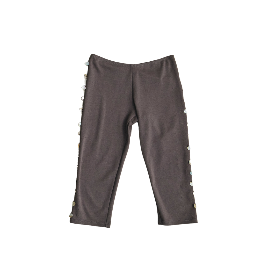 Piccoro - Seashell Button Capri