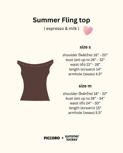 Piccoro - Summer Fling Top