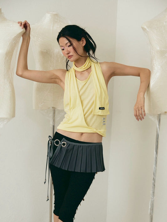 Piccoro - Scarf Halter Top