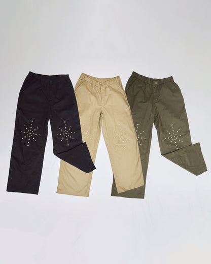 Piccoro - Low Waist Star Pants