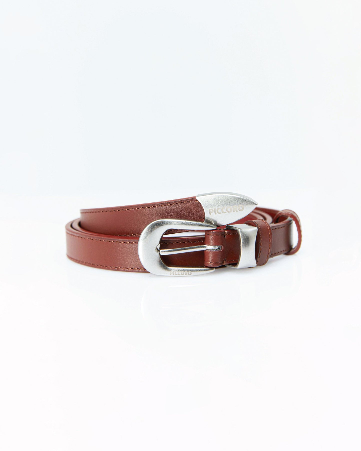 Piccoro - Slim Leather Belt