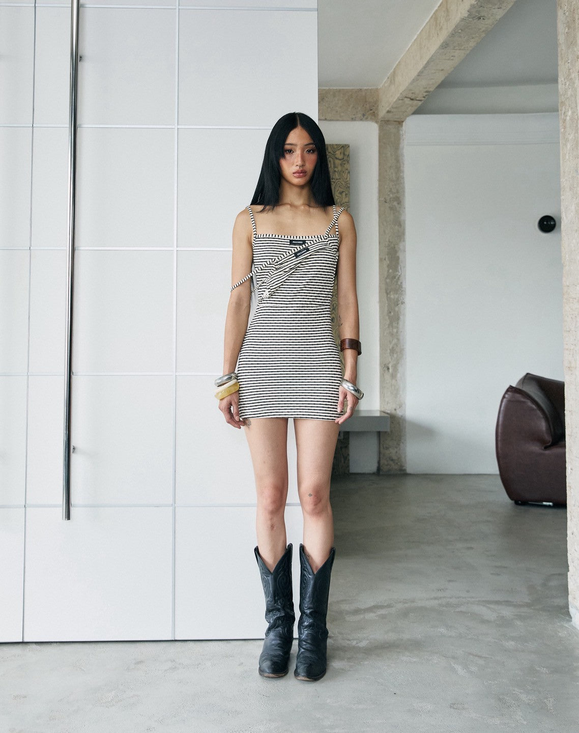 Piccoro - Double Layer Mini Dress