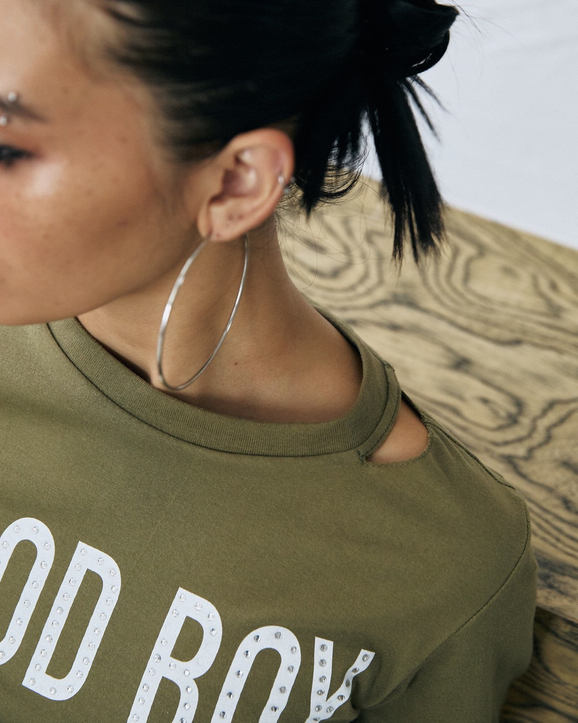 Piccoro - Good Girl Good Boy Ripped Tee