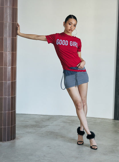 Piccoro - Good Girl Good Boy Ripped Tee
