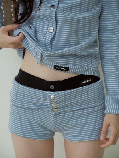 Piccoro - Mellow Striped Shorts