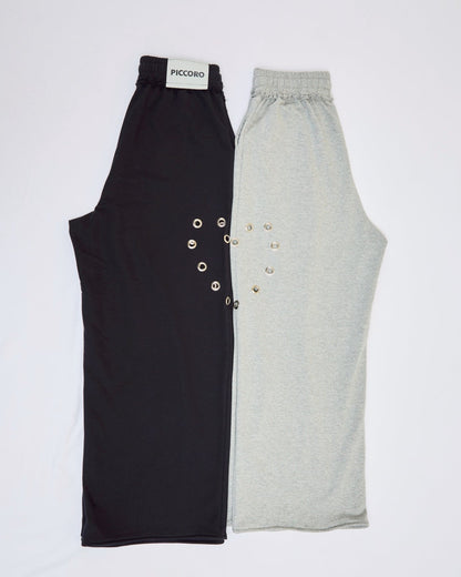 Piccoro - Heart Eyelet Sweatpants