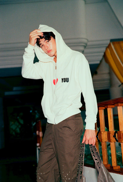 Piccoro - I <3 YOU Zipped Hoodie