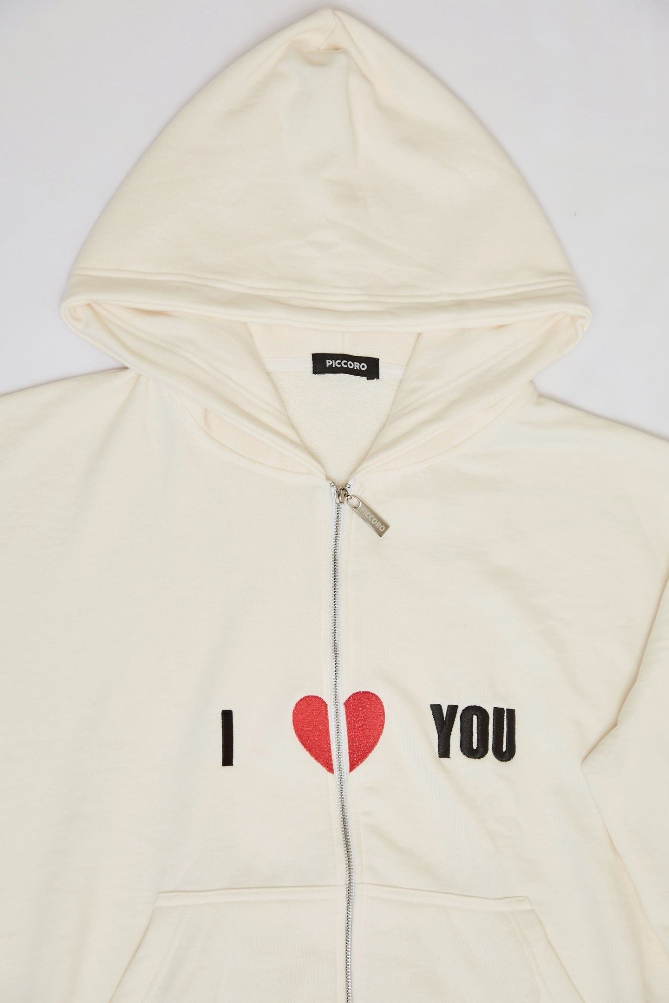 Piccoro - I <3 YOU Zipped Hoodie