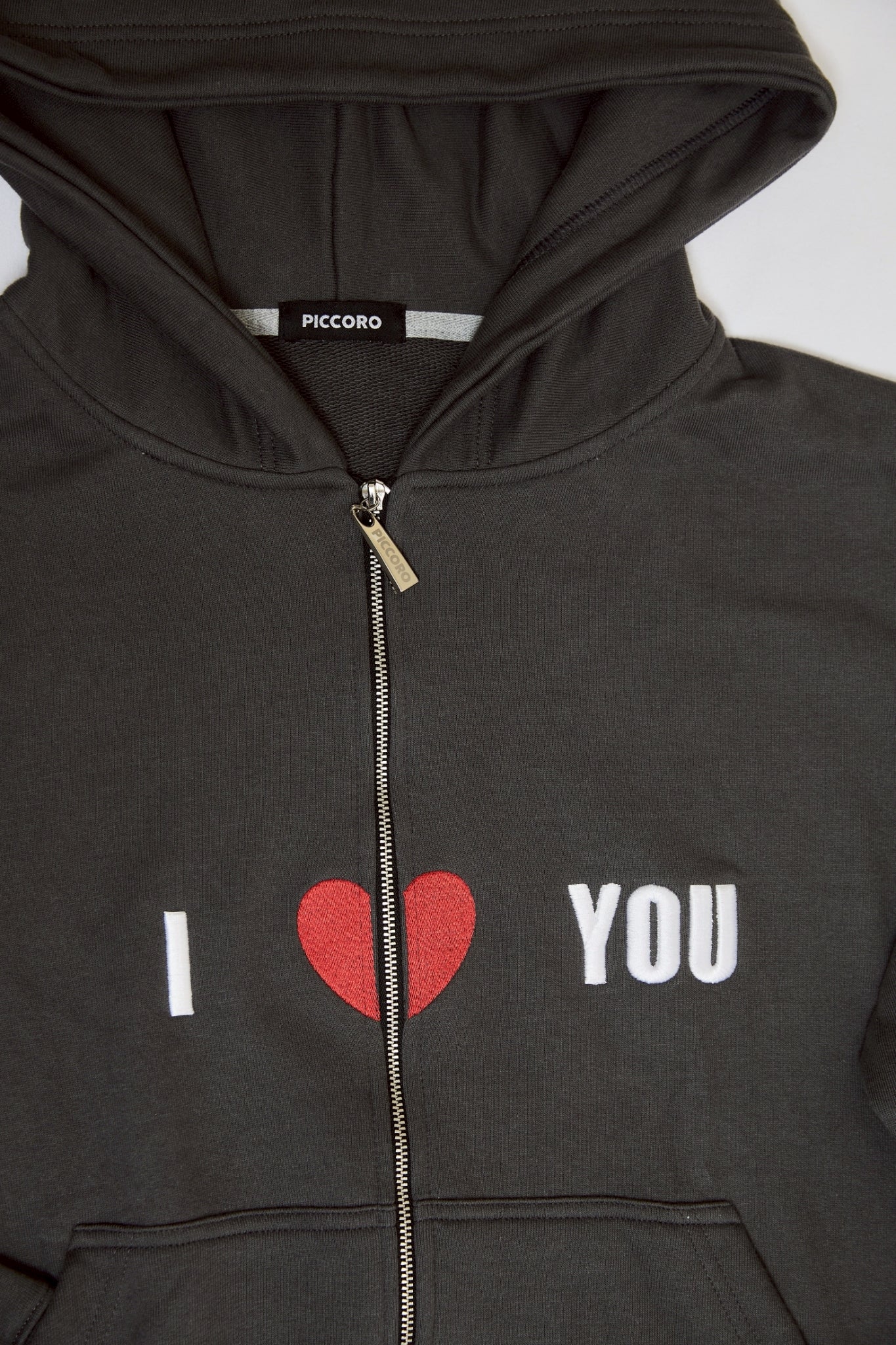 Piccoro - I <3 YOU Zipped Hoodie