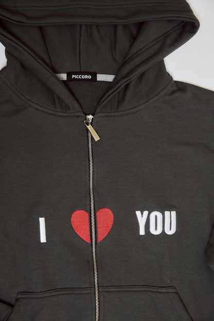 Piccoro - I <3 YOU Zipped Hoodie