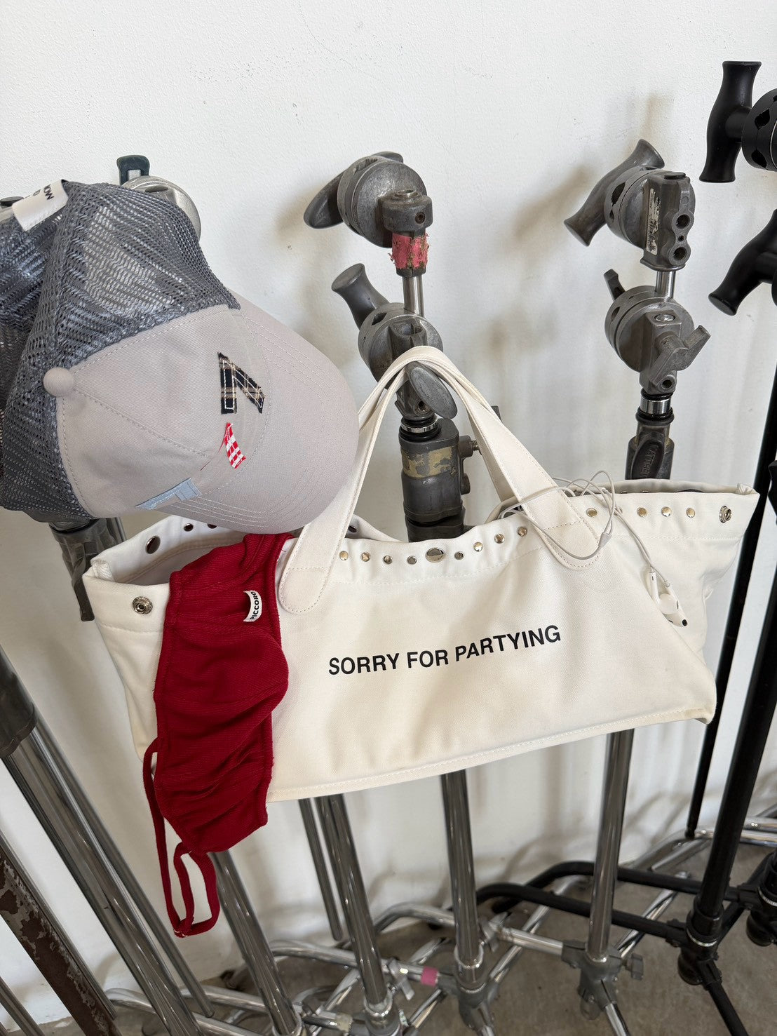 Piccoro - "SORRY FOR PARTYING" tote bag
