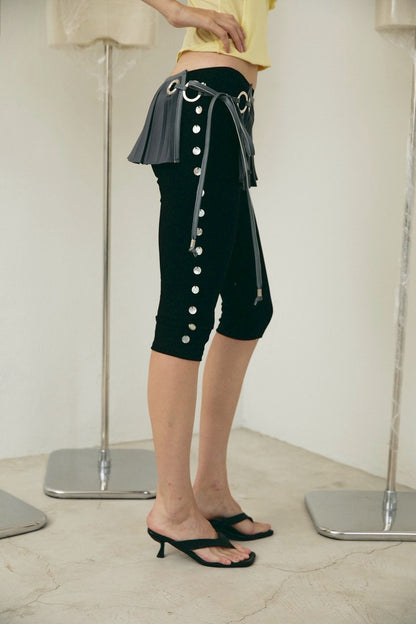 Piccoro - Seashell Button Capri
