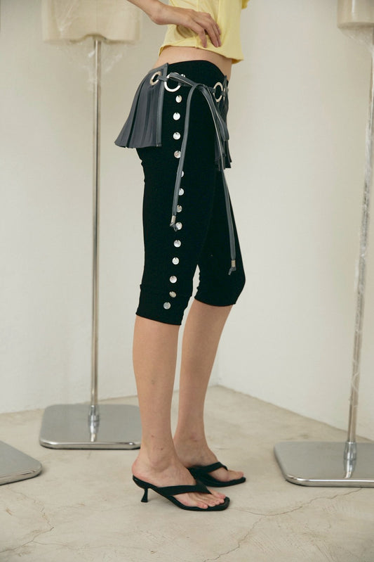 Piccoro - Seashell Button Capri