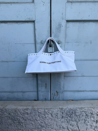Piccoro - "SORRY FOR PARTYING" tote bag