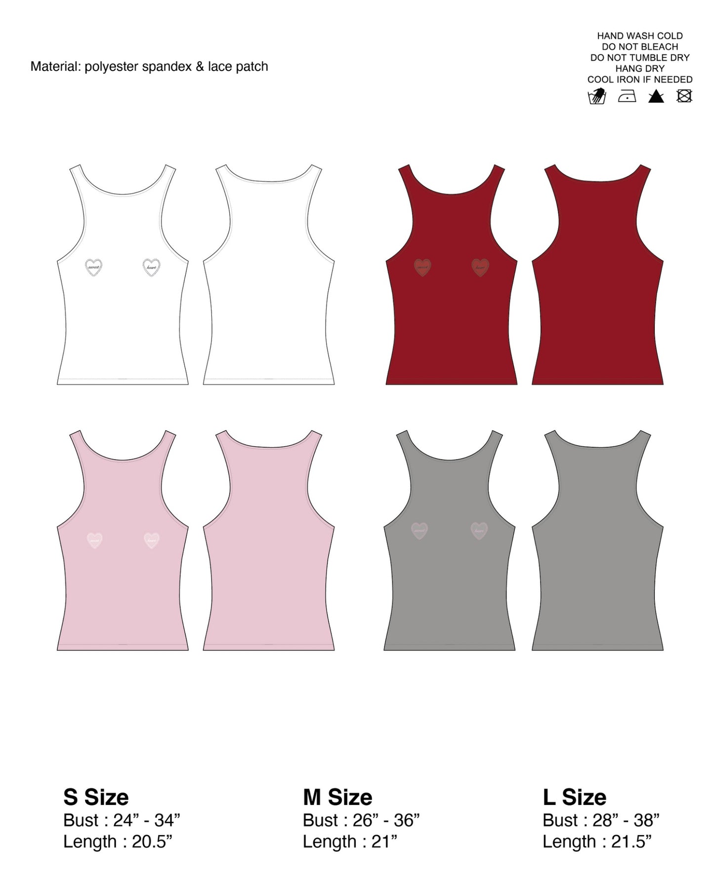 Piccoro - Sweet Heart Tank