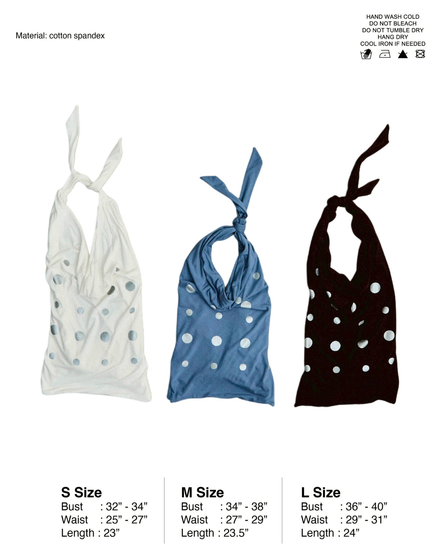 Piccoro - Polka Soleil Halter