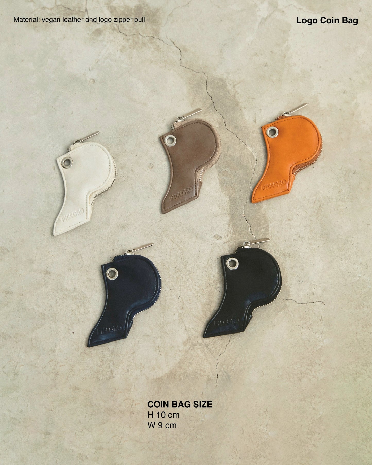 Piccoro - Card Holder Necklace & Logo Coin Bag