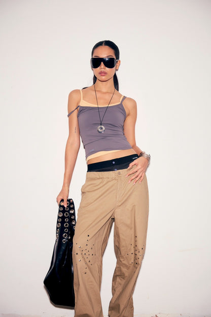 Piccoro - Low Waist Star Pants