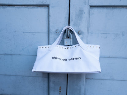 Piccoro - "SORRY FOR PARTYING" tote bag
