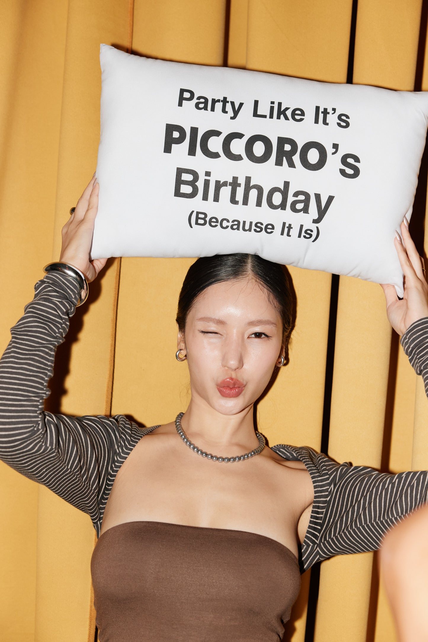 PICCORO BIRTHDAY PILLOW