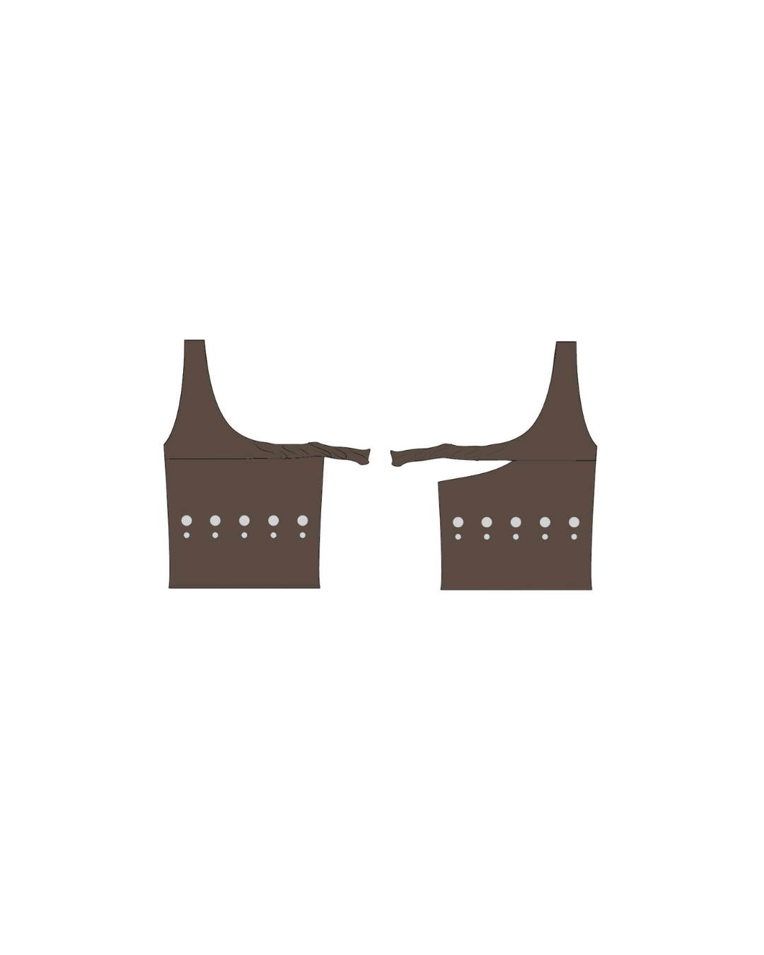 Piccoro - Darling One Shoulder Top