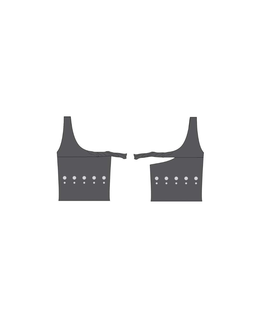 Piccoro - Darling One Shoulder Top