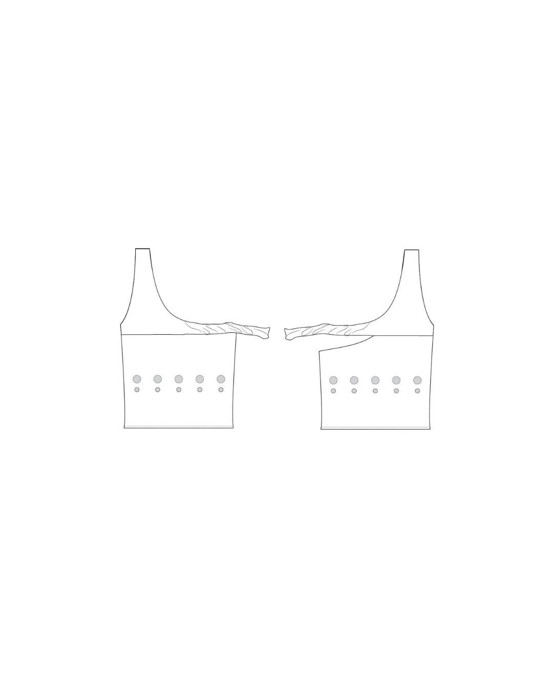 Piccoro - Darling One Shoulder Top