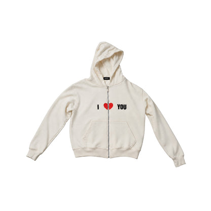 Piccoro - I <3 YOU Zipped Hoodie