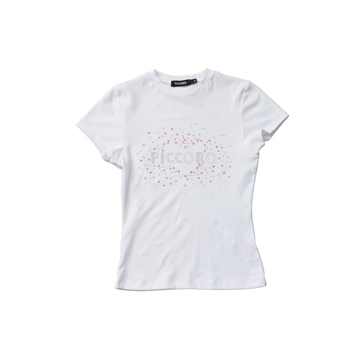 Piccoro - Glittery Heart Skinny Tee